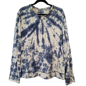 Edgar & Ash Blue Tie Dye Sweatshirt